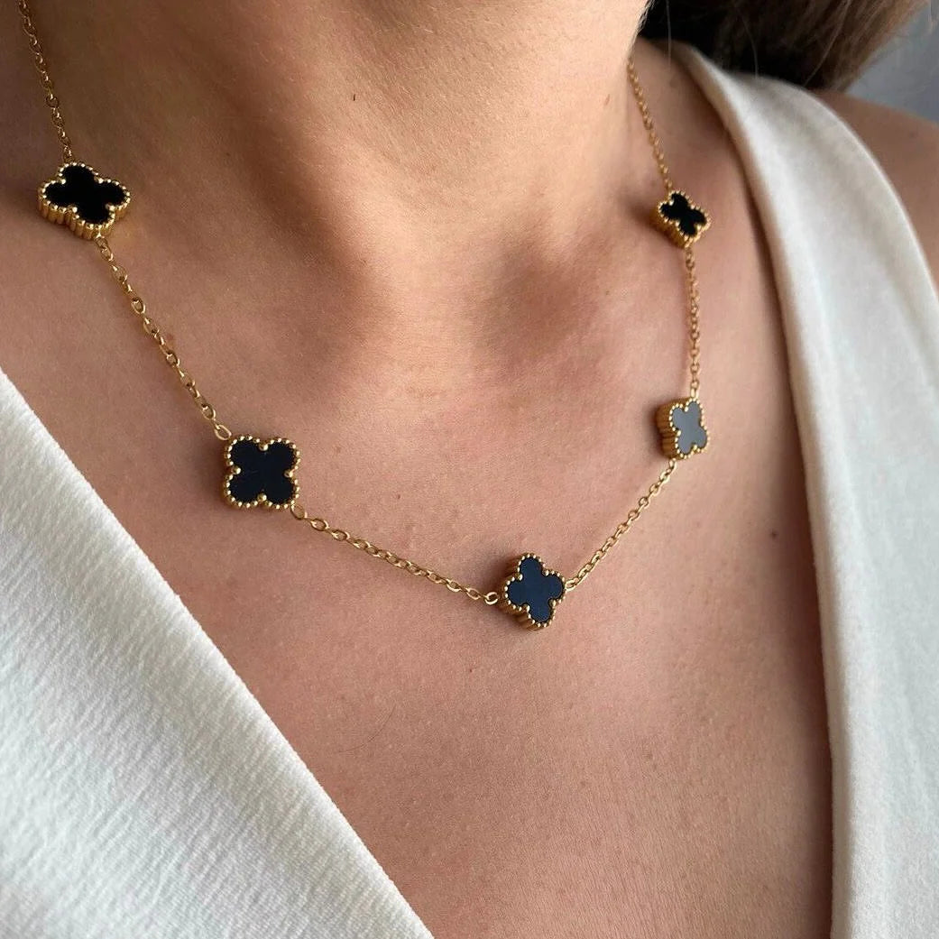 Collar Van Cleef Bañado 18k