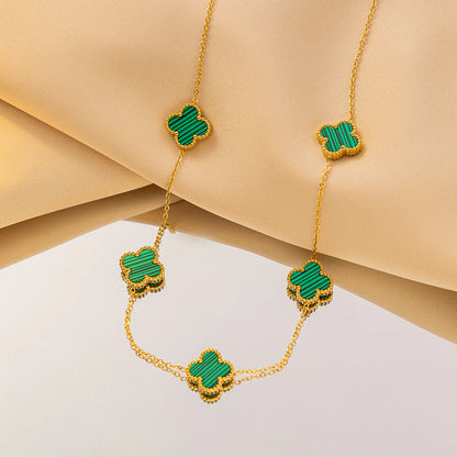 Collar Van Cleef Bañado 18k