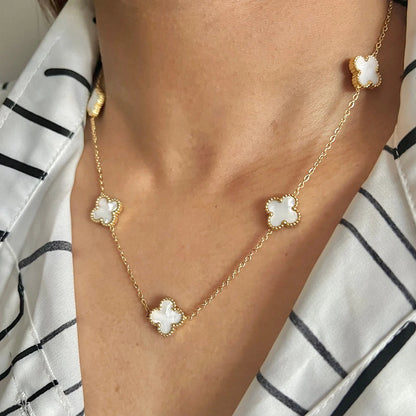 Collar Van Cleef Bañado 18k