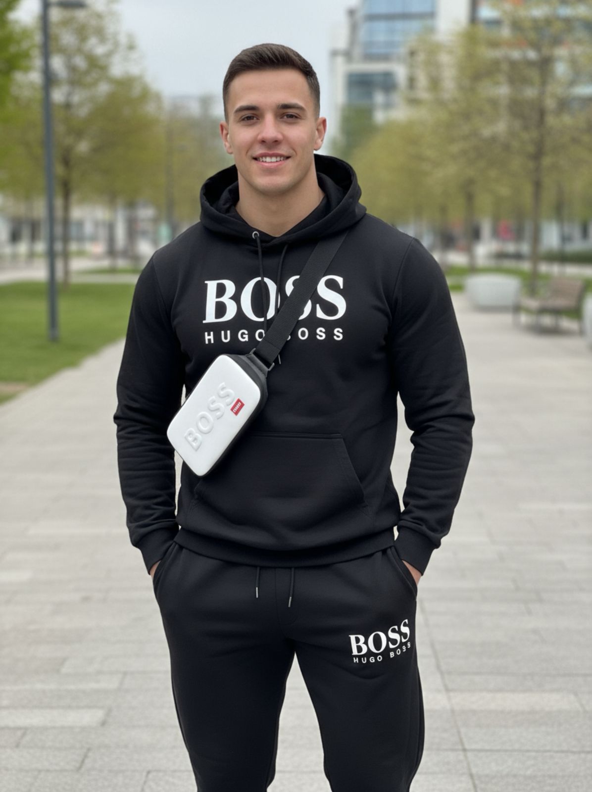 Conjunto Hugo Boss + Perchero